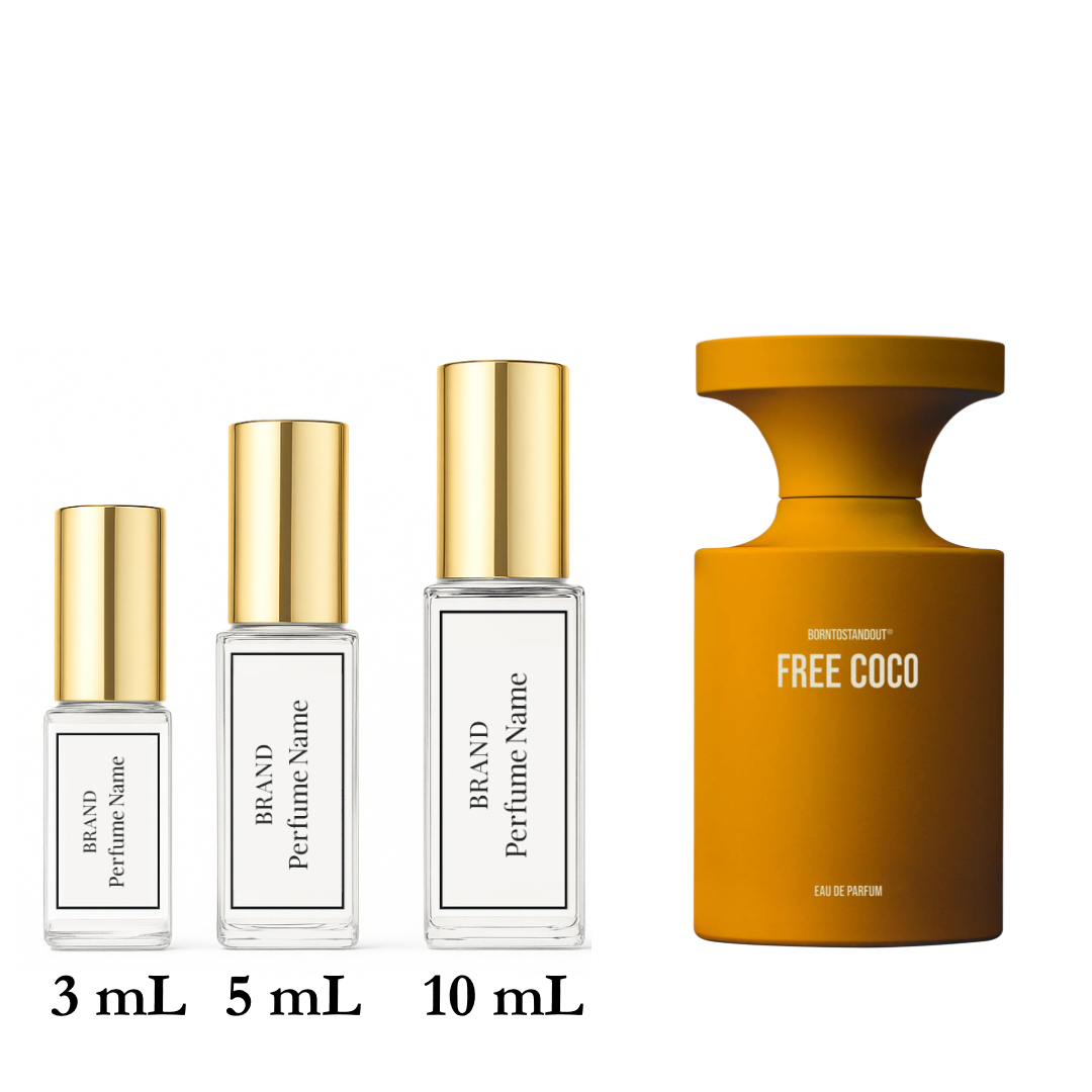 BornToStandOut Free Coco - Decant Sample (3ml/5ml/10ml)