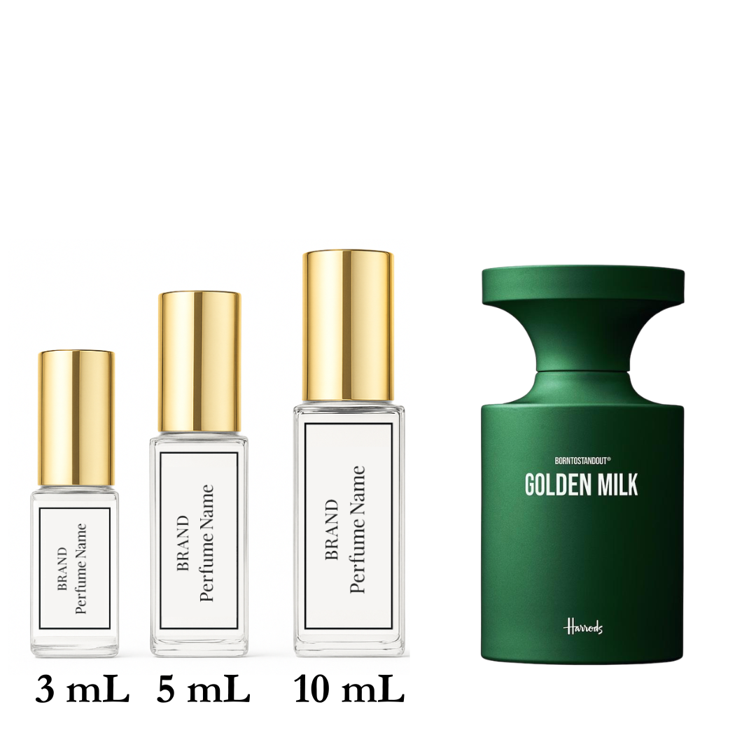 BornToStandOut Golden Milk - Decant Sample (3ml/5ml/10ml)