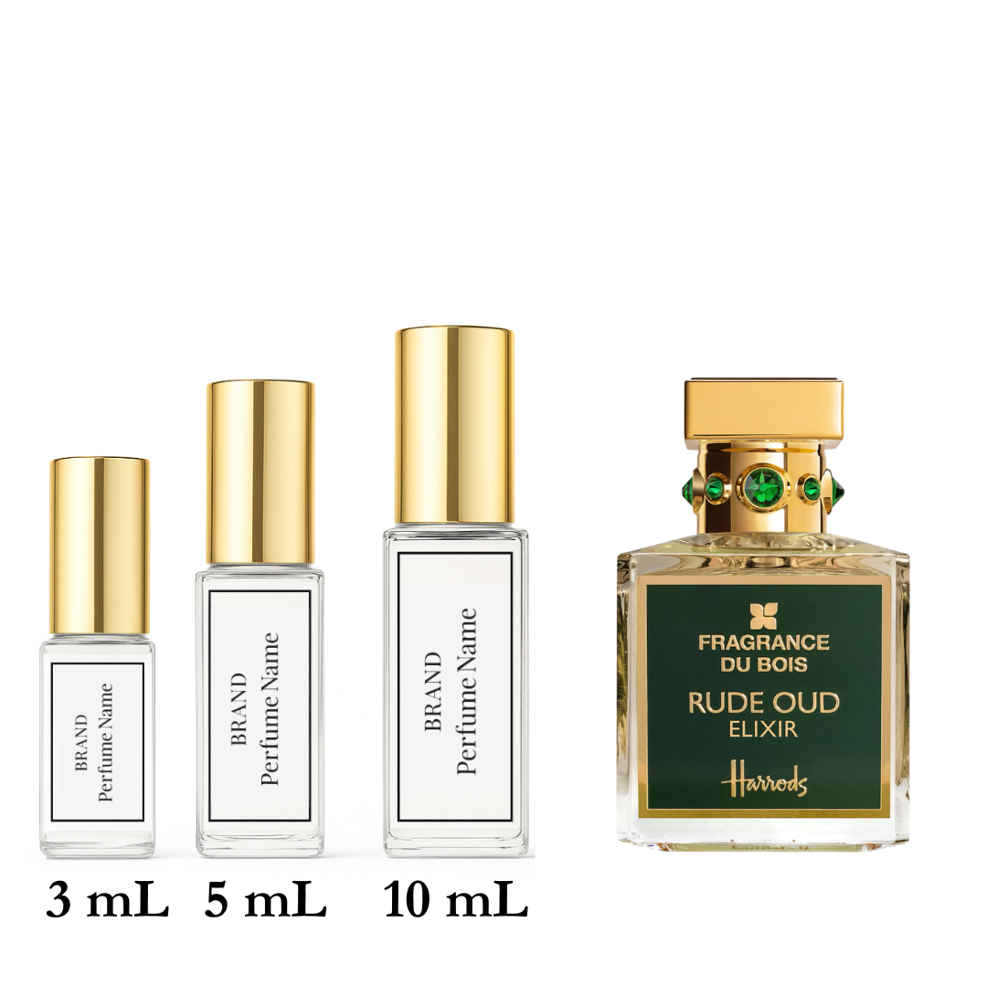 Fragrance du Bois Rude Oud Elixir - Decant Sample (3ml/5ml/10ml)