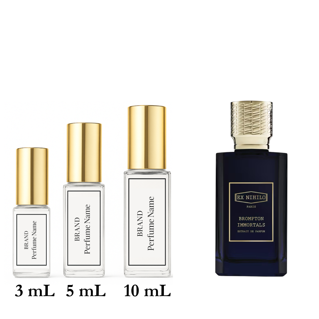 Ex Nihilo Brompton Immortals Extrait de Parfum - Decant Sample (3ml/5ml/10ml)